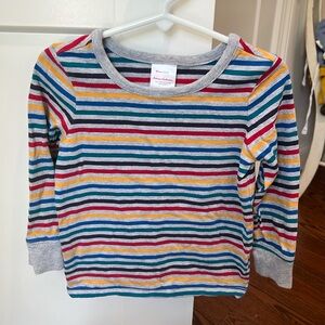Hanna Anderson long sleeve striped T shirt 3T